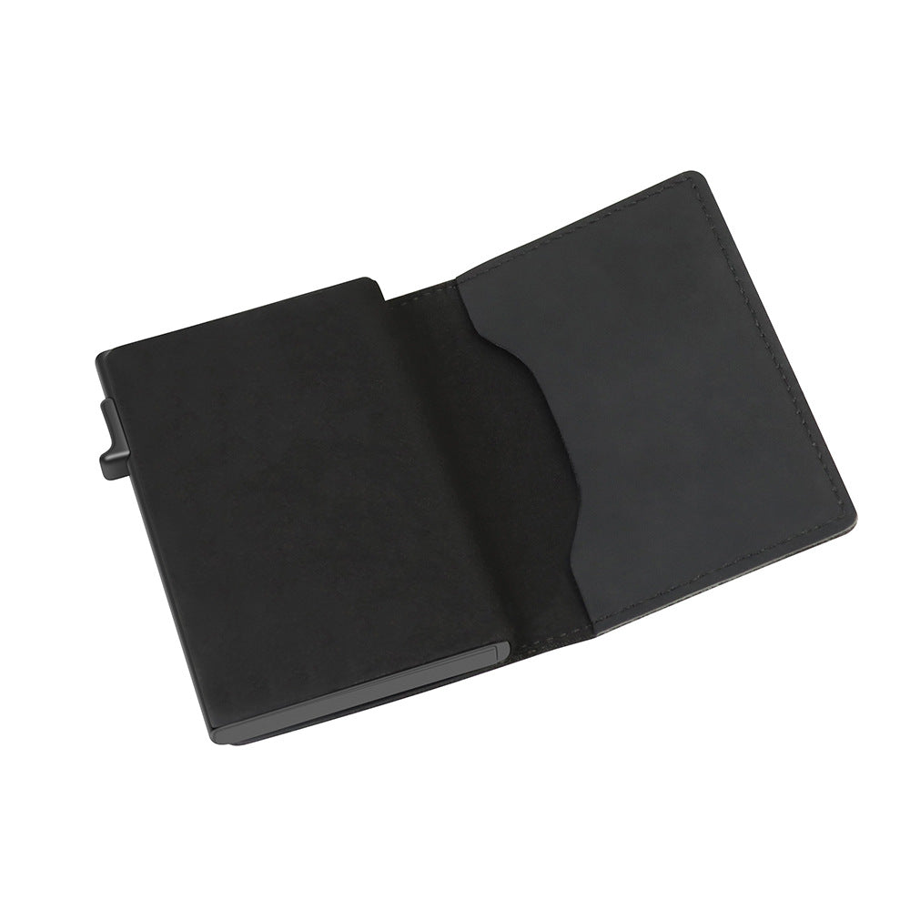 Men's RFID Slim Leather Wallet | Minimalist Card Holder - Premium Canvas