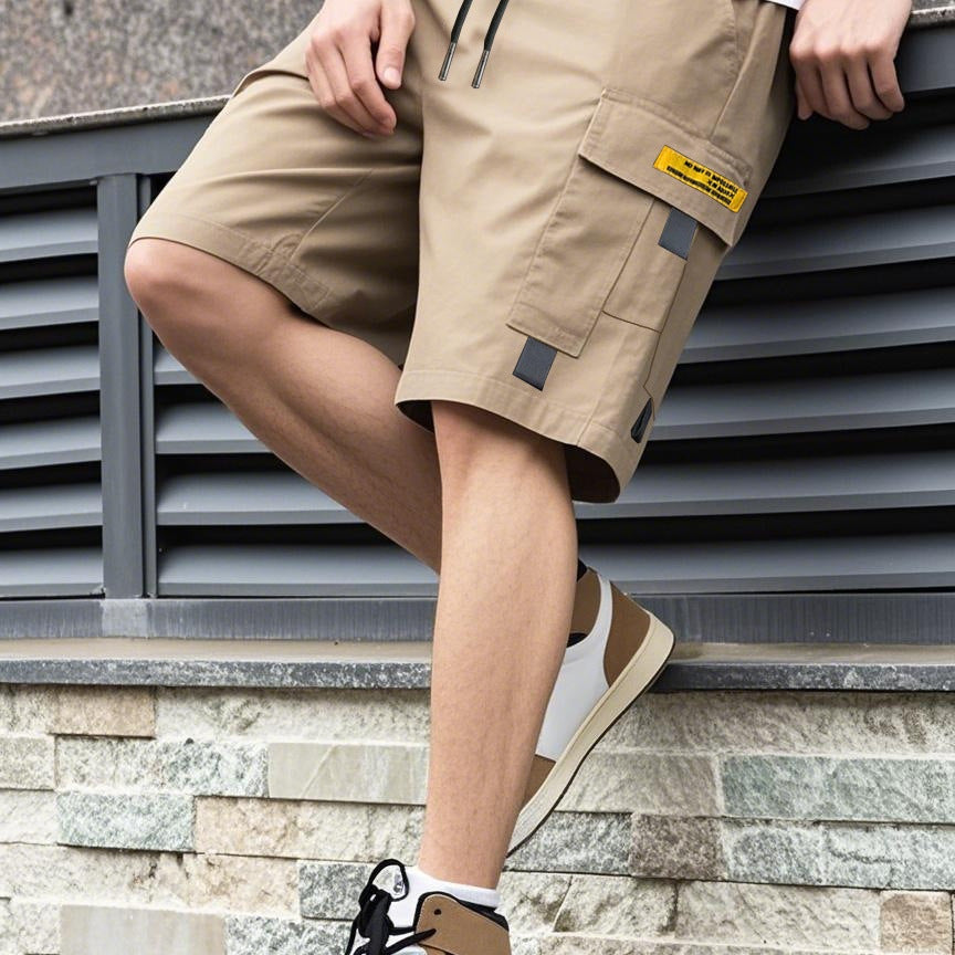 Men's Utility Shorts | Casual Summer Cargo Shorts - Premium Canvas