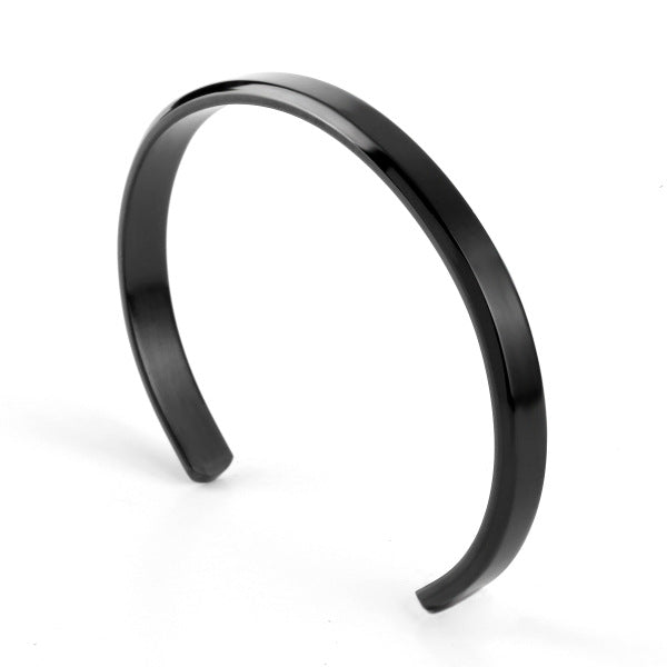 Men's Stainless Steel Cuff Bracelet | Classic Jewelry - Home Decor
