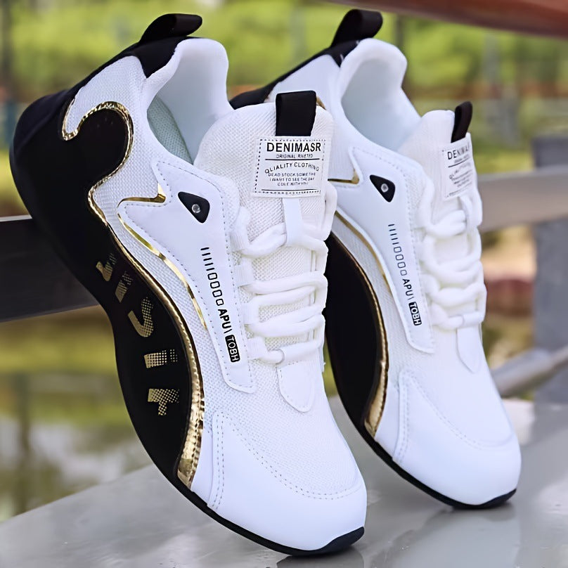 Men's Colorblock Sneakers | Breathable Dad Running Shoes - Home Decor