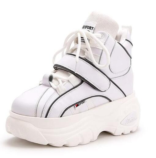 Men's High Top Sneakers | Space-Inspired Casual Shoes - Design Poster