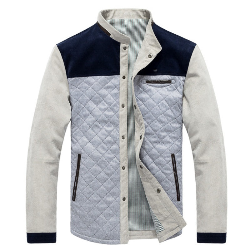 Spring Autumn New Men's Casual Jackets Solid Men Patchwork Slim Fit Coats Male Tracksuit Mens Sportswear Men - Design Poster