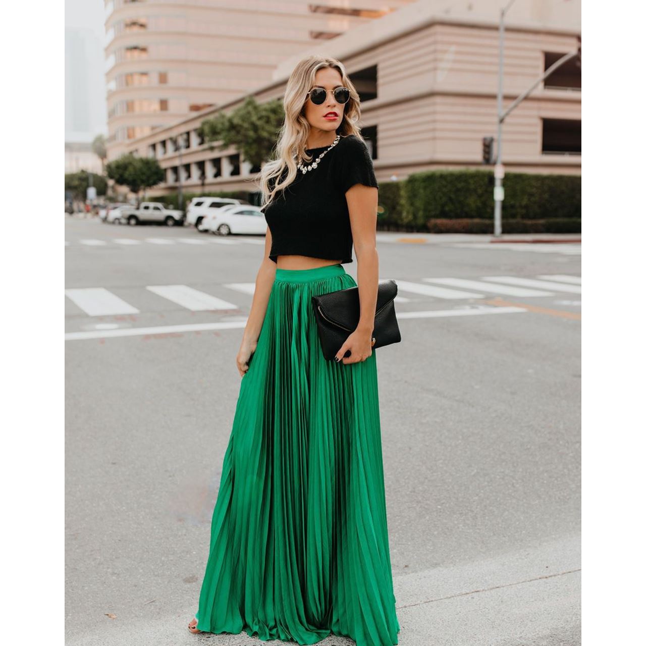 Women's High Waist Long Skirt | Casual Maxi Fashion Skirt - Home Decor