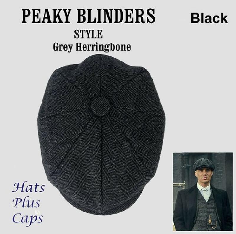 Men's Wool Newsboy Hat | Classic Vintage Flat Cap - Gallery Edition