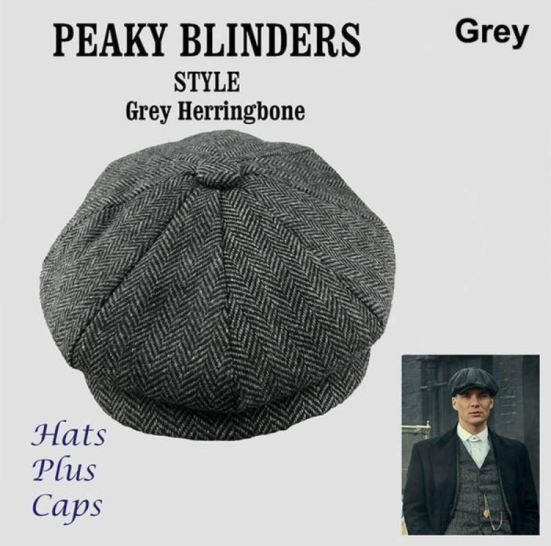 Men's Wool Newsboy Hat | Classic Vintage Flat Cap - Gallery Edition