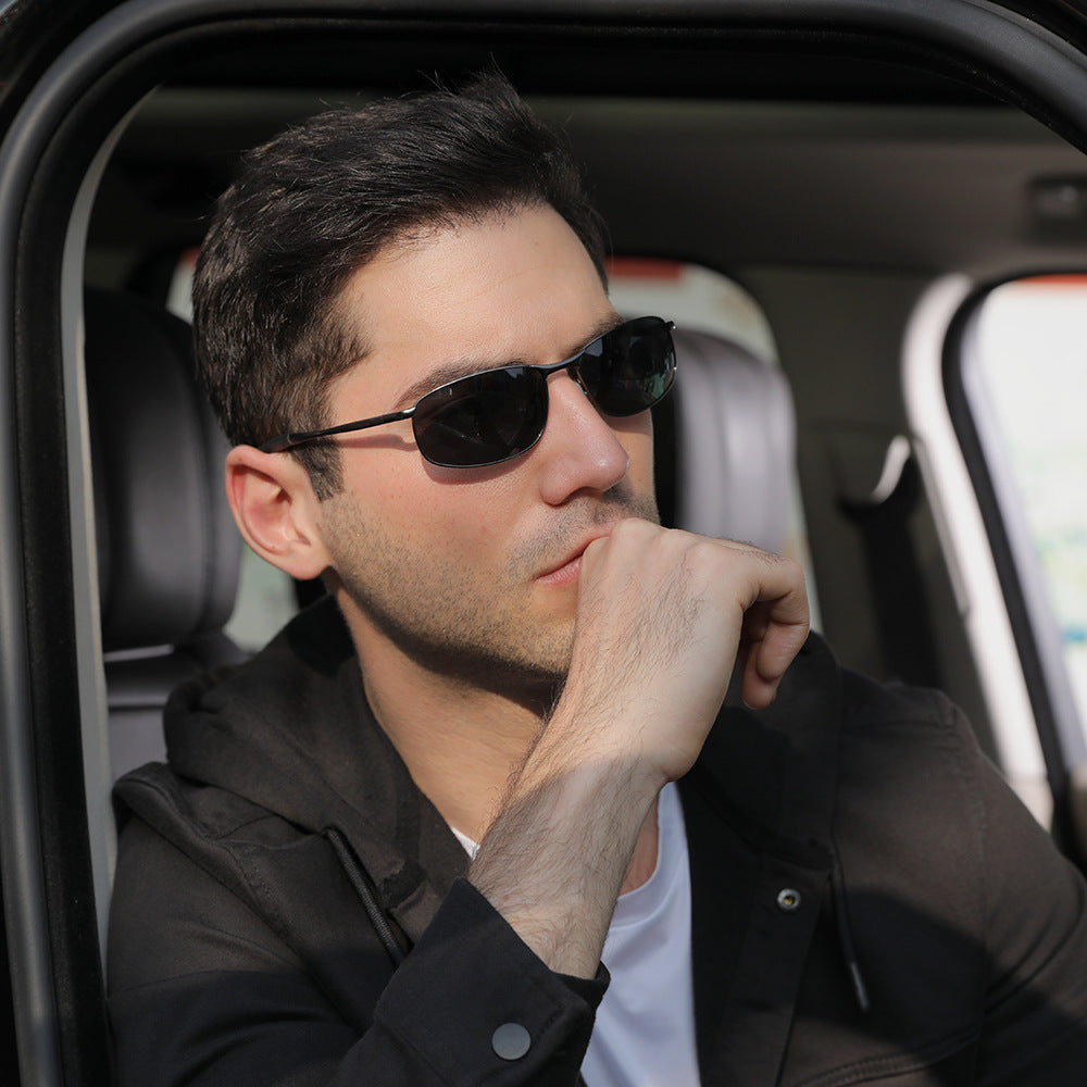 Men's Polarized Driving Sunglasses | UV Protection Shades - Premium Canvas