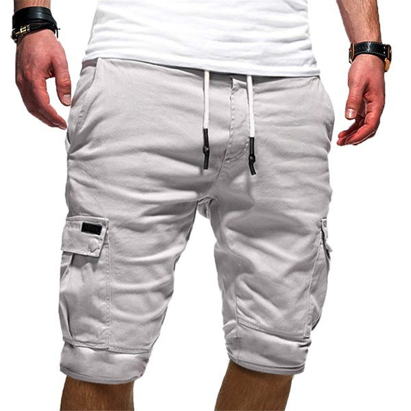 Men Casual Jogger Sports Cargo Shorts Military Combat Workout Gym Trousers Summer Mens Clothing - Home Decor