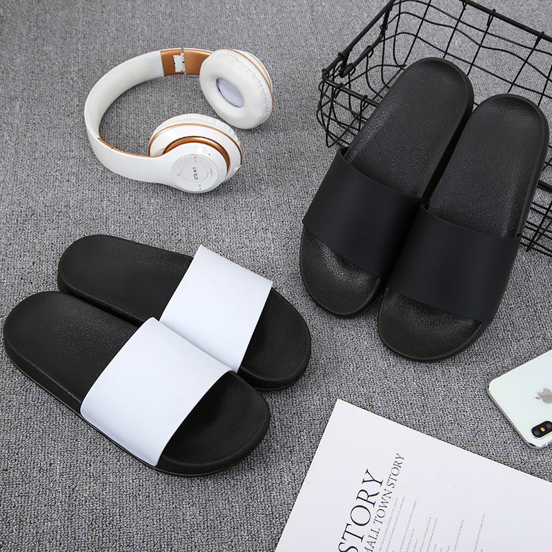 Men's Luxury Slide Sandals | Non-Slip Summer Slippers - Modern Print