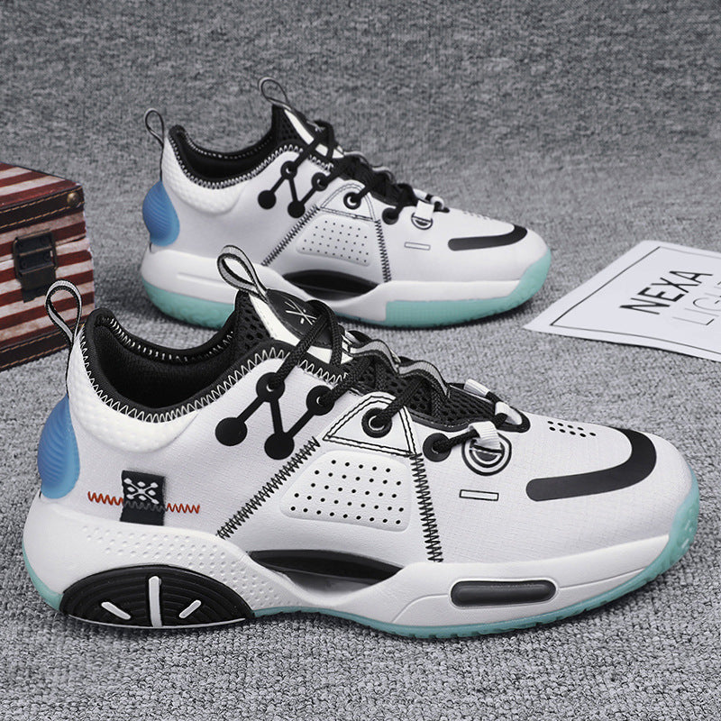 Men's Basketball Sneakers | Cotton Candy Sports Shoes - Premium Canvas