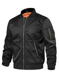 Mens Jacket New Spring Autumn Male Baseball Jackets Pilot Men Outwear Coat Zipper Men's Uniform - Fine Art