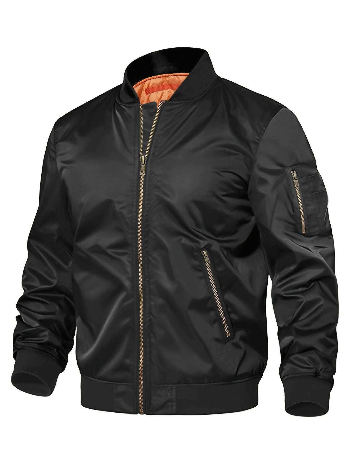 Mens Jacket New Spring Autumn Male Baseball Jackets Pilot Men Outwear Coat Zipper Men's Uniform - Fine Art