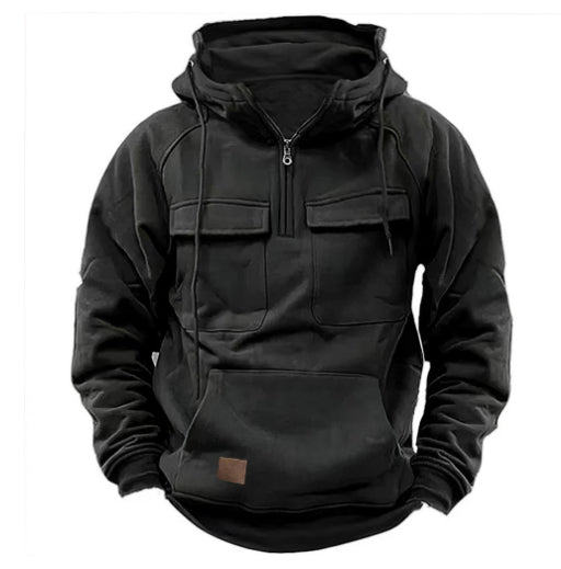 Men's Zip-up Hoodies Sweatshirt With Drawstring And Pocket Design Fashion Casual Sports Sweatshirt - Exclusive Edition