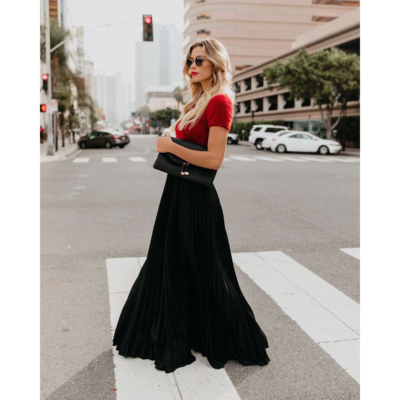 Women's High Waist Long Skirt | Casual Maxi Fashion Skirt - Home Decor