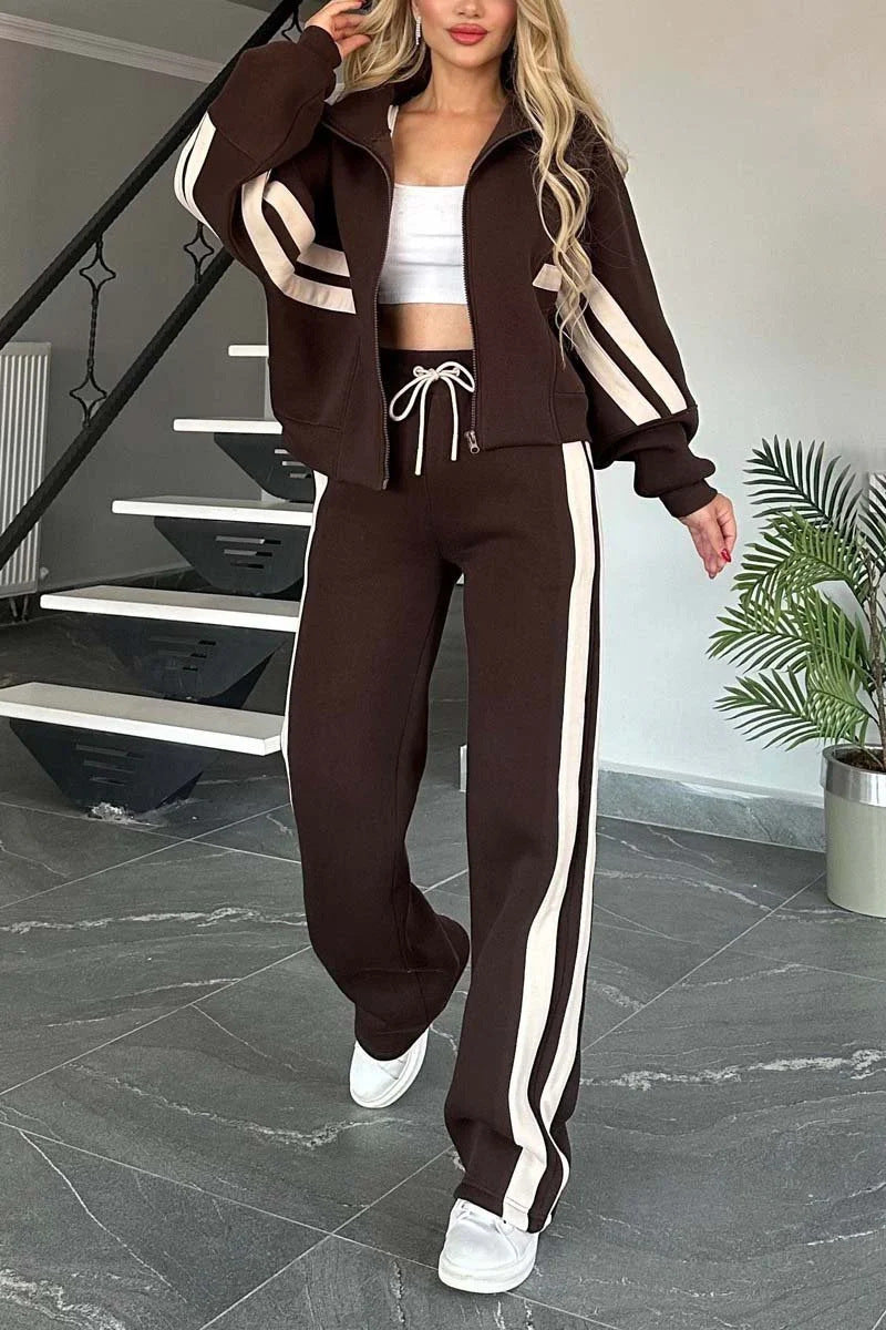 Women's White Sports Set | UWANTWOW Fashion Store - Modern Print