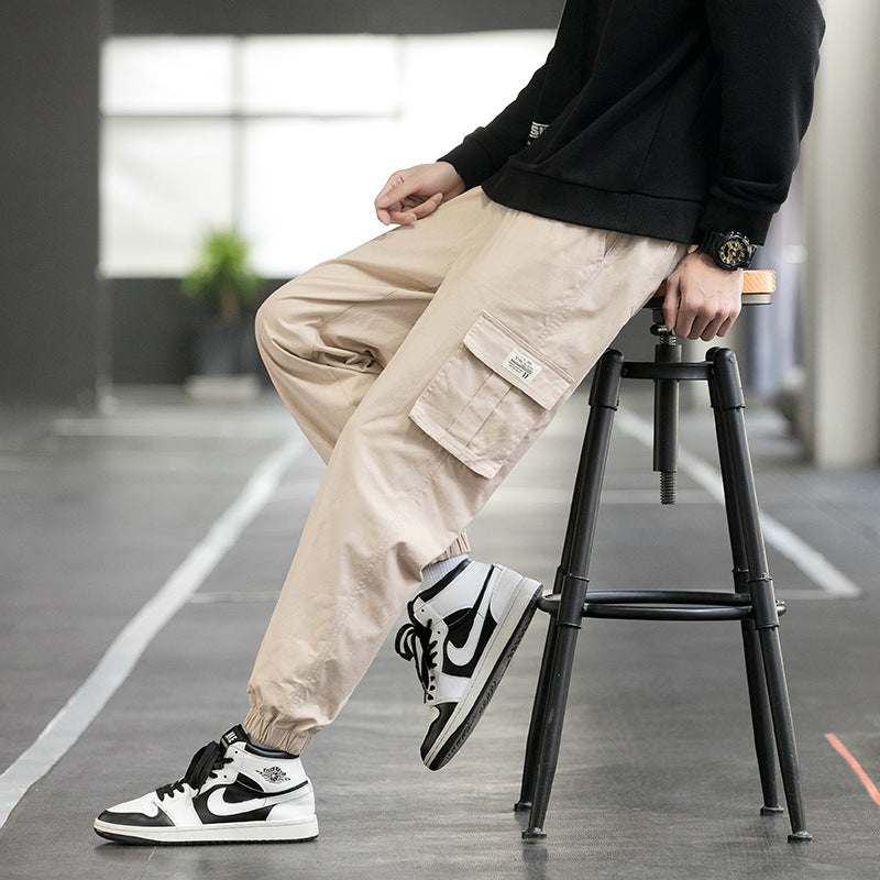 Cargo Pants Men Streetwear Joggers Casual Sweatpants Techwear Army Trousers - Artistic Decor