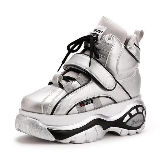 Men's High Top Sneakers | Space-Inspired Casual Shoes - Design Poster