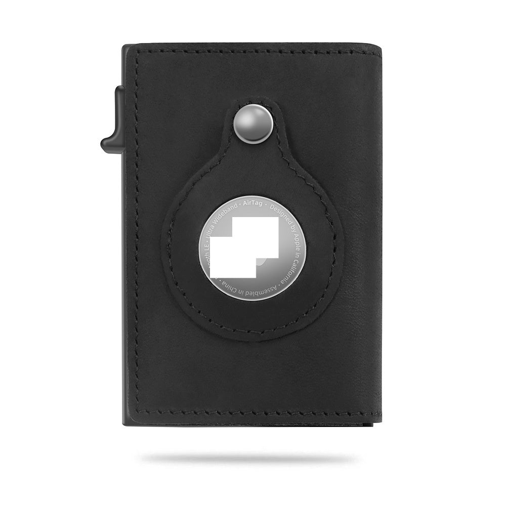 Men's RFID Slim Leather Wallet | Minimalist Card Holder - Premium Canvas