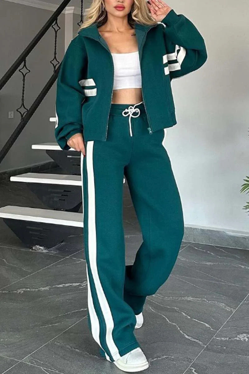 Women's White Sports Set | UWANTWOW Fashion Store - Modern Print