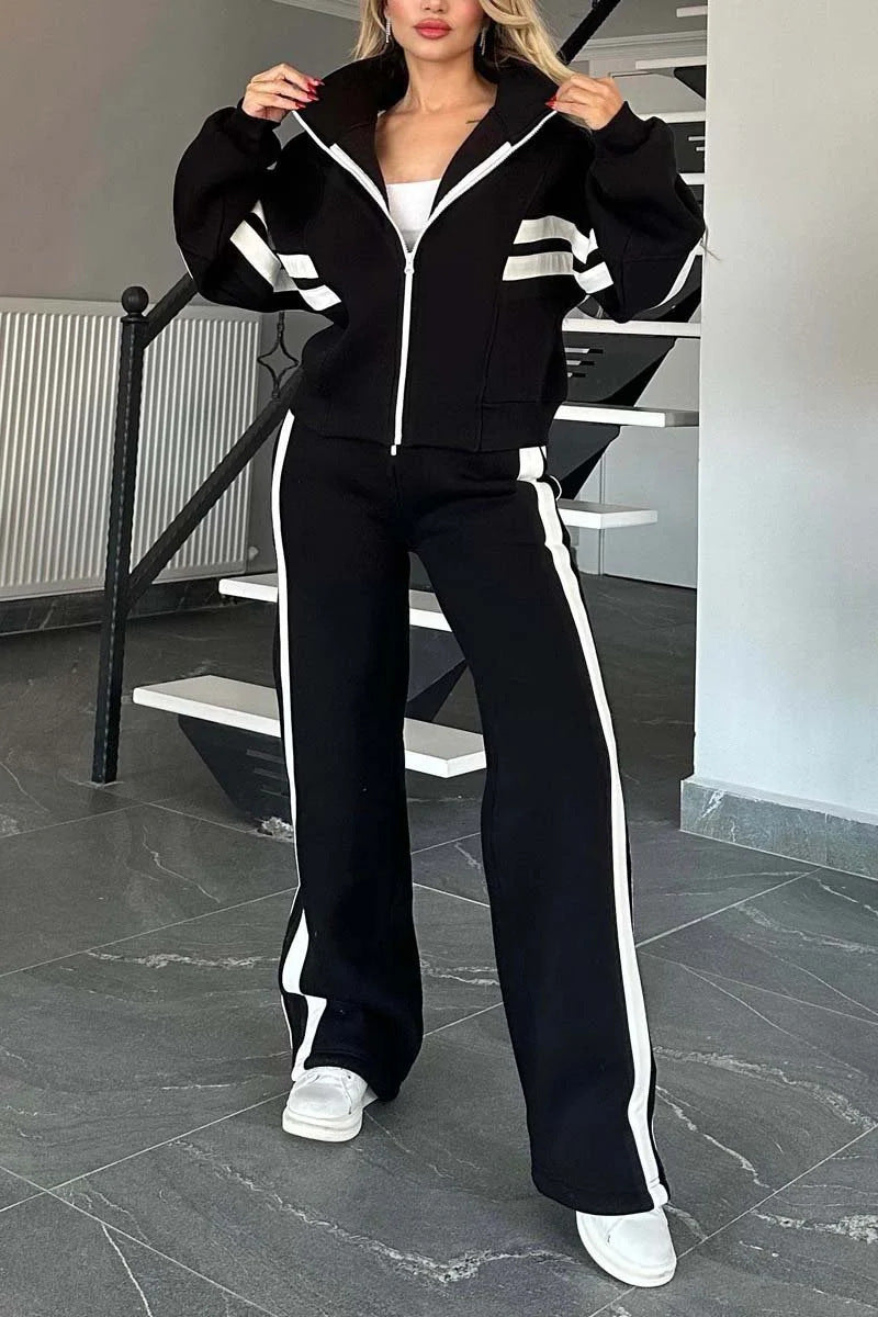 Women's White Sports Set | UWANTWOW Fashion Store - Modern Print