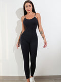 Womens Sexy Unitard One Piece Jumpsuit Spaghetti Strap Tummy Control Rompers Sleeveless Bodysuits Outfits - Home Decor