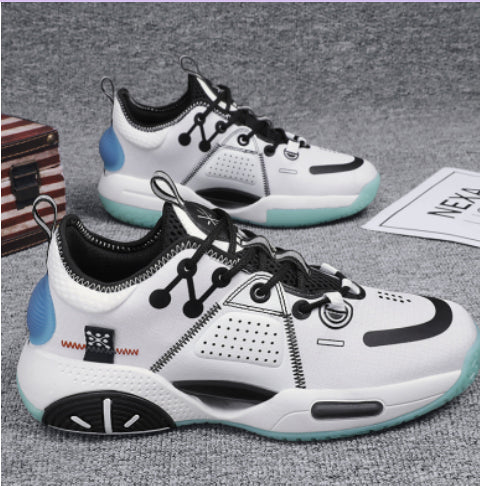 Men's Basketball Sneakers | Cotton Candy Sports Shoes - Premium Canvas